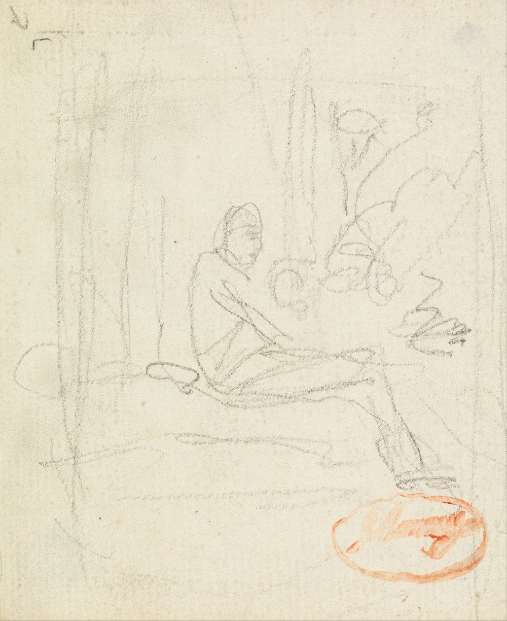 Figure Étude 6 - George Romney