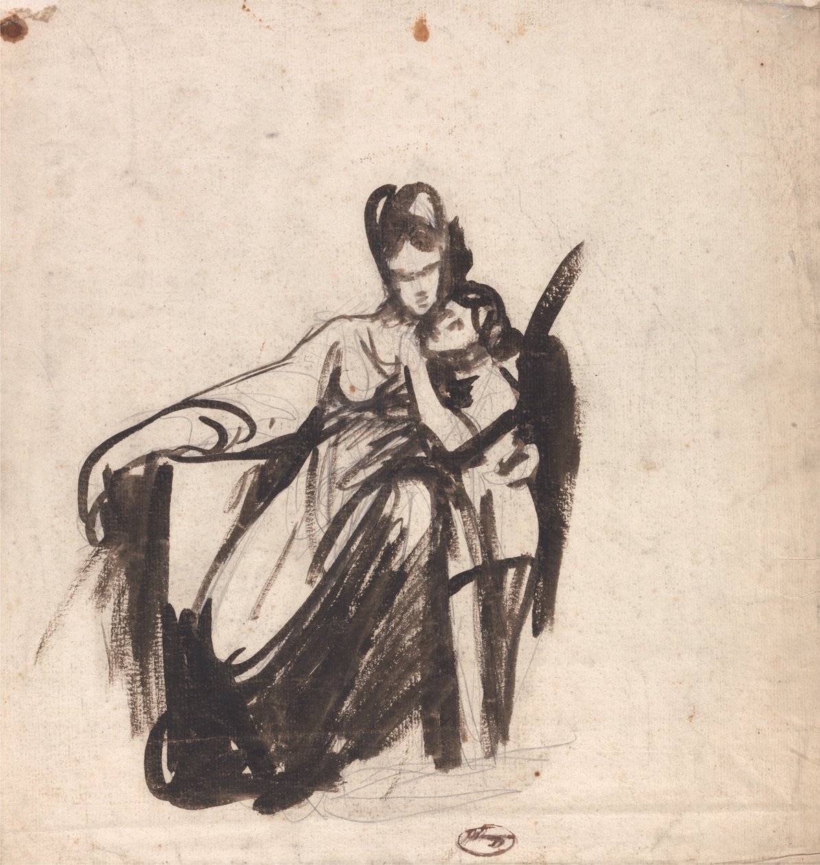 Mère et fils - George Romney