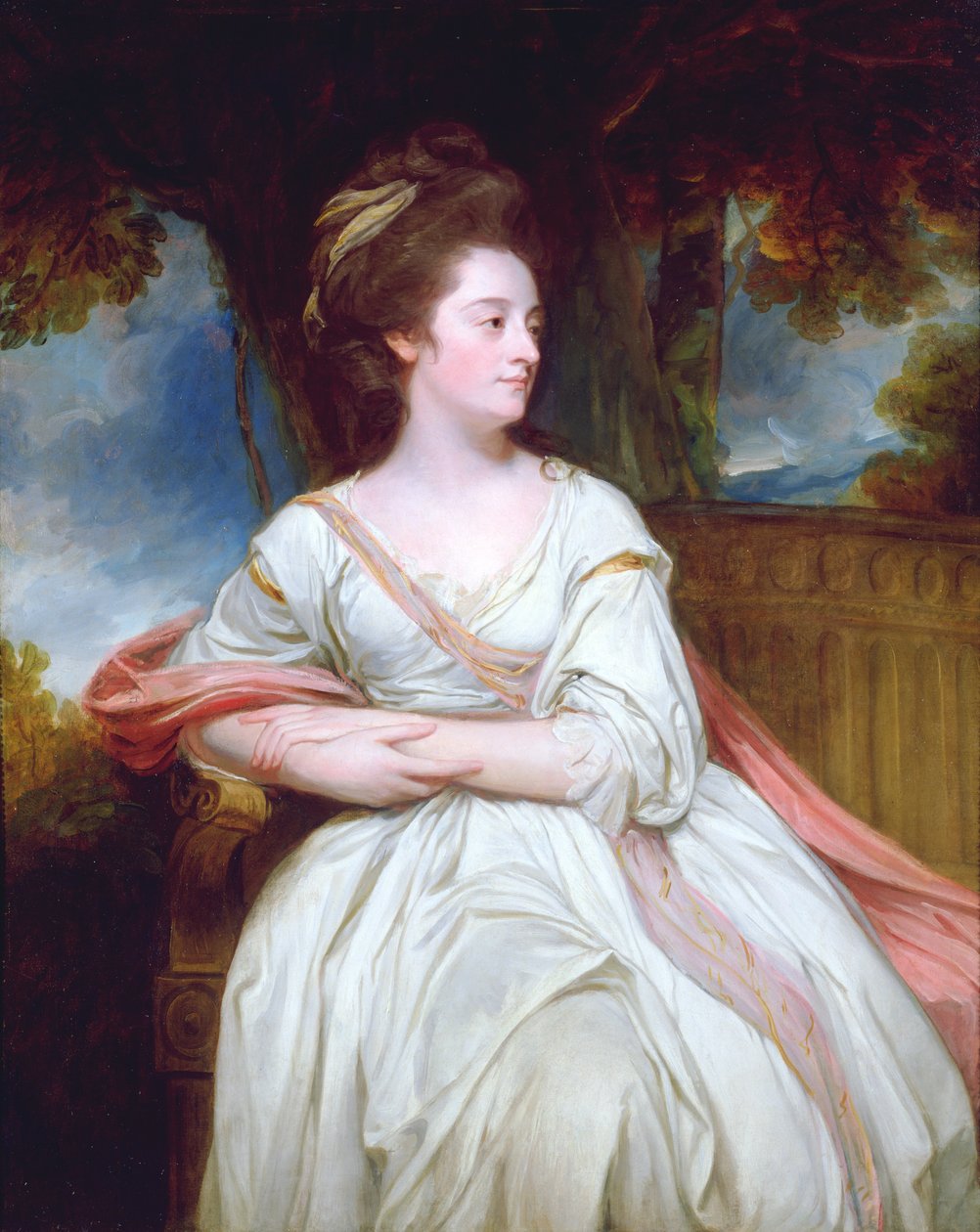 Portrait de Mme North - George Romney