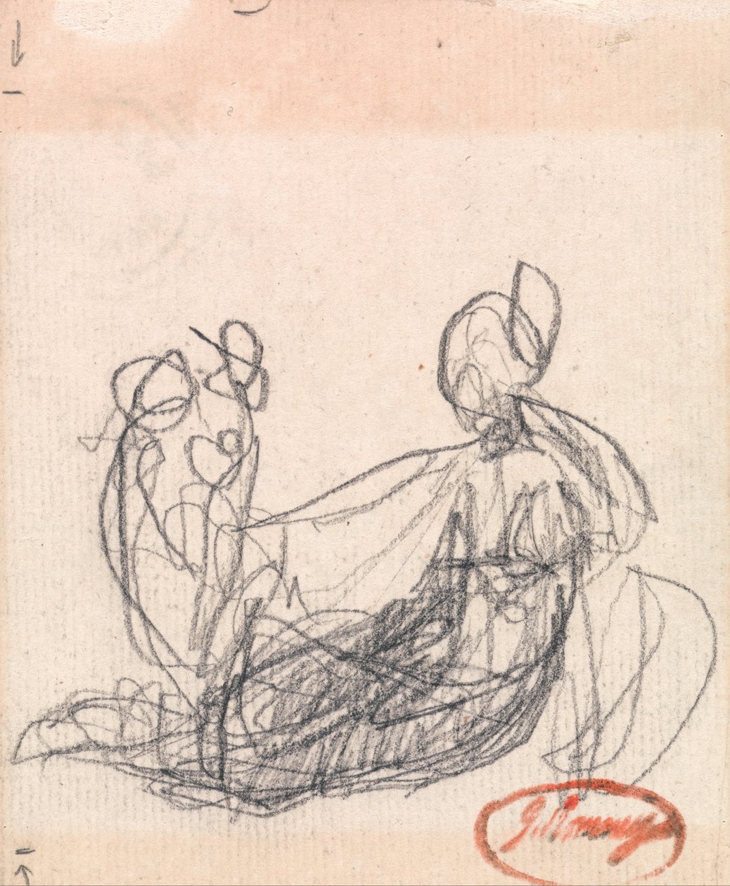 Figure couchée - George Romney