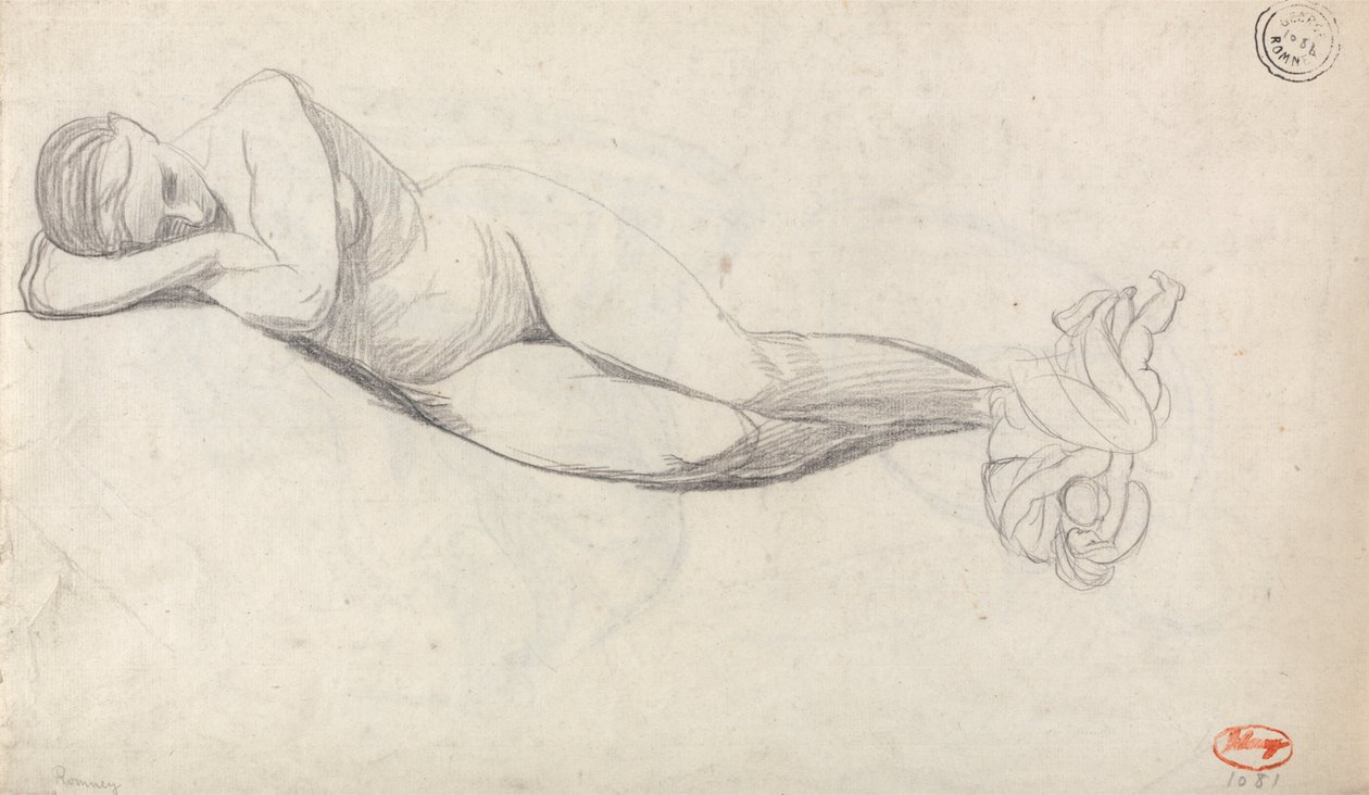 Nu couché - George Romney