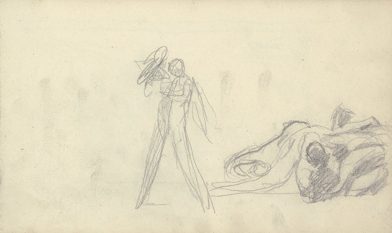 Dessin de carnet de croquis - George Romney