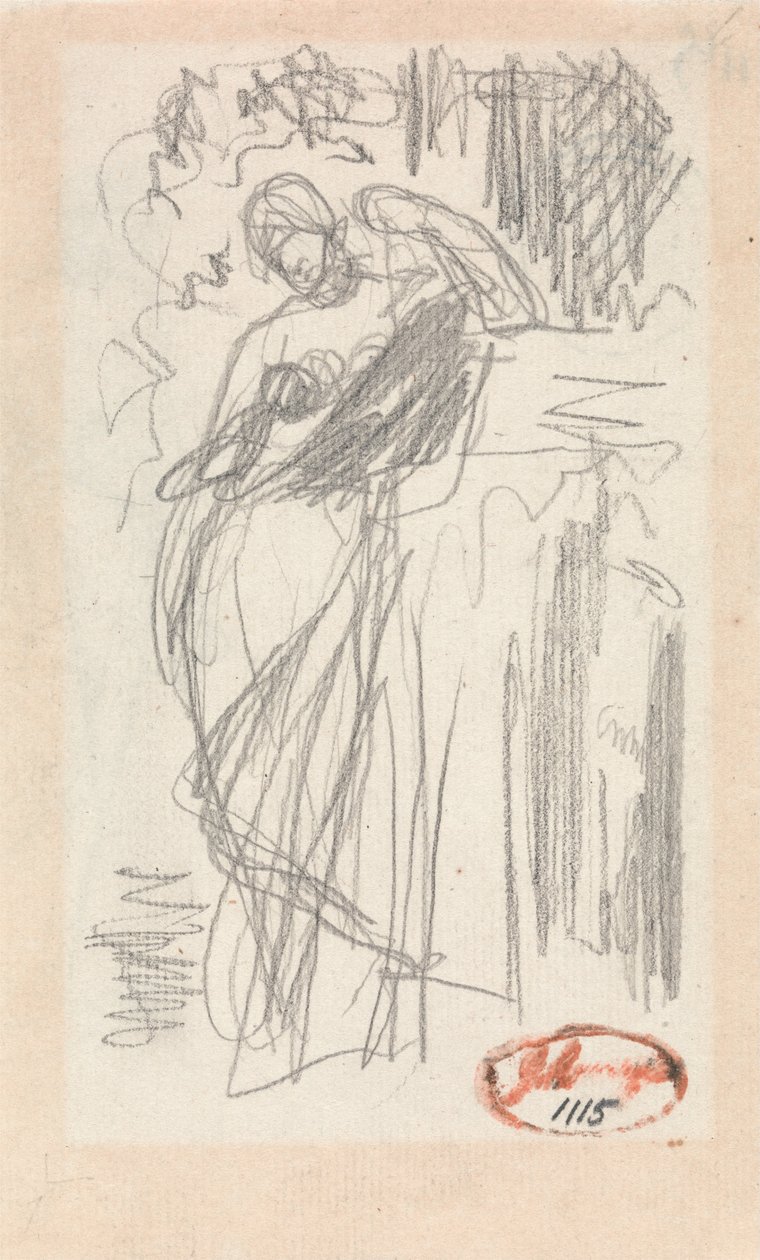 Femme debout - George Romney
