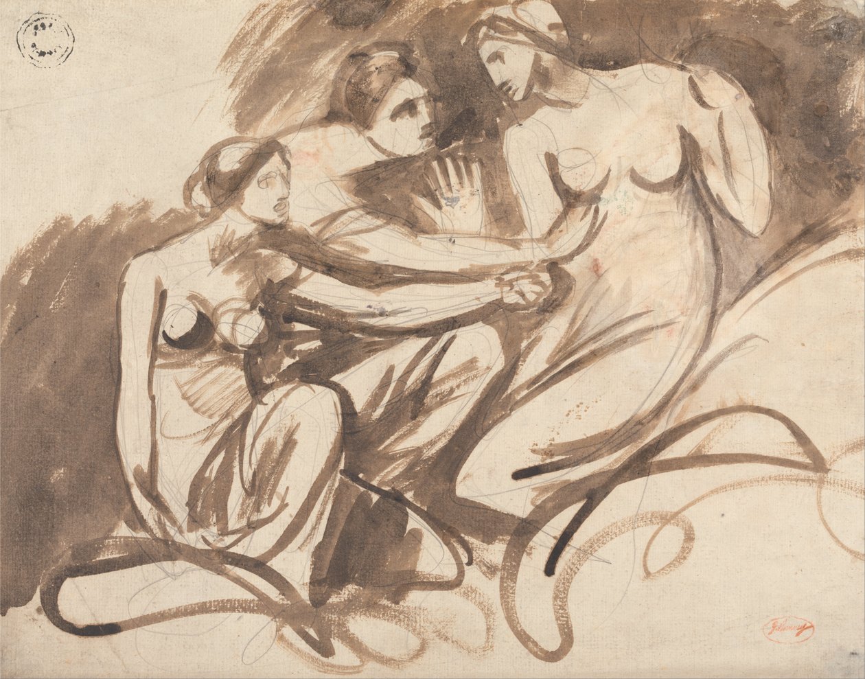 Trois jeunes sorcières - George Romney