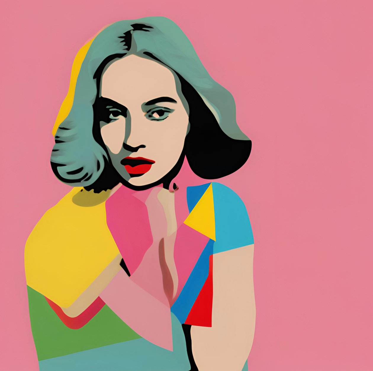 Timeless Vibrance, 21e siècle (peinture) - George Rosaly
