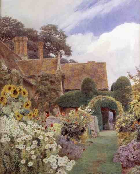 Cleve Prior : Tournesols - George Samuel Elgood