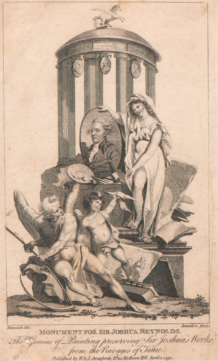 Monument pour Sir Joshua Reynolds - George Saunders