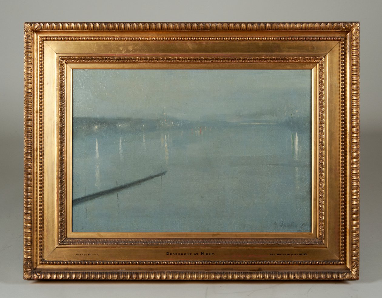 Dordrecht, Pays-Bas, la nuit - George Sauter