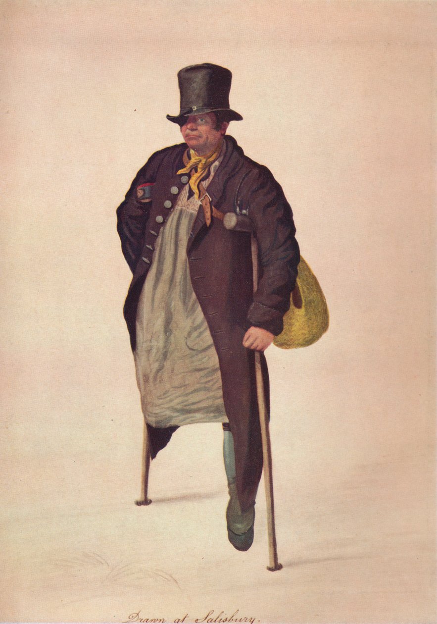Dessiné à Salisbury, vers 1800 - George Scharf