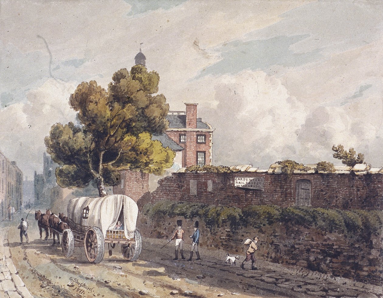 Mur de Londres, Londres - George Shepherd