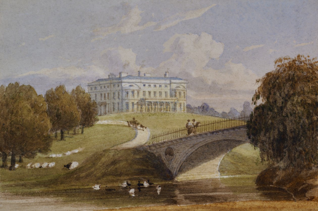 Vue de Mote House (No 1) - George Sidney Shepherd
