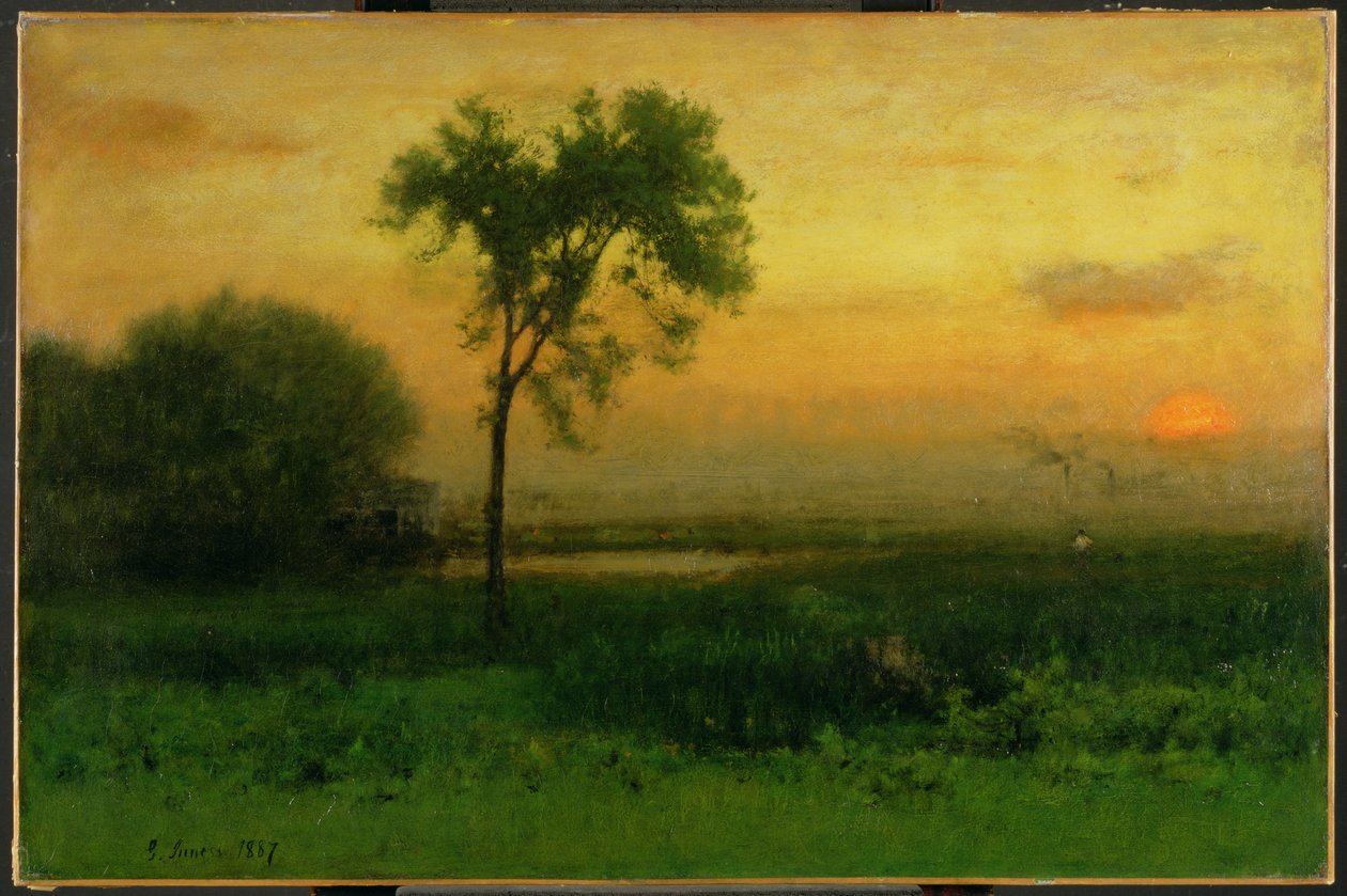 Lever de Soleil, 1887 - George Snr. Inness