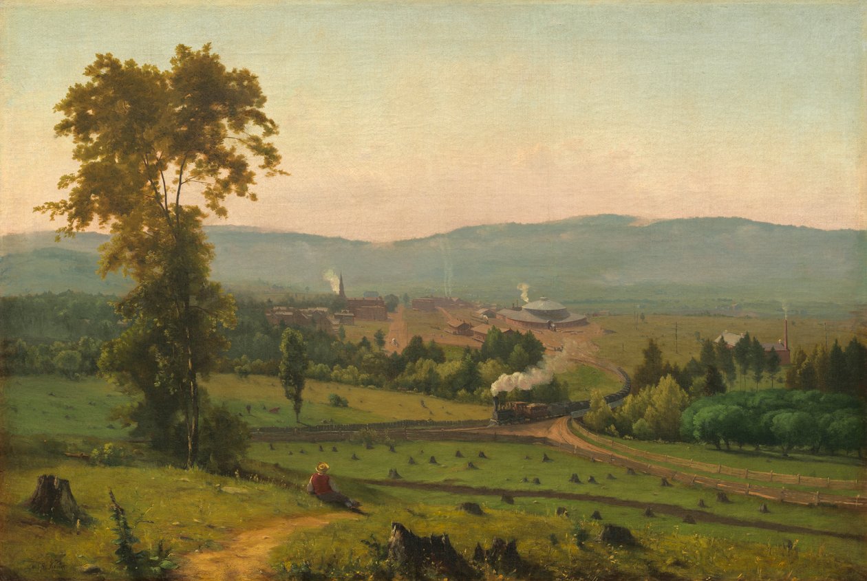 La vallée de Lackawanna - George Snr. Inness