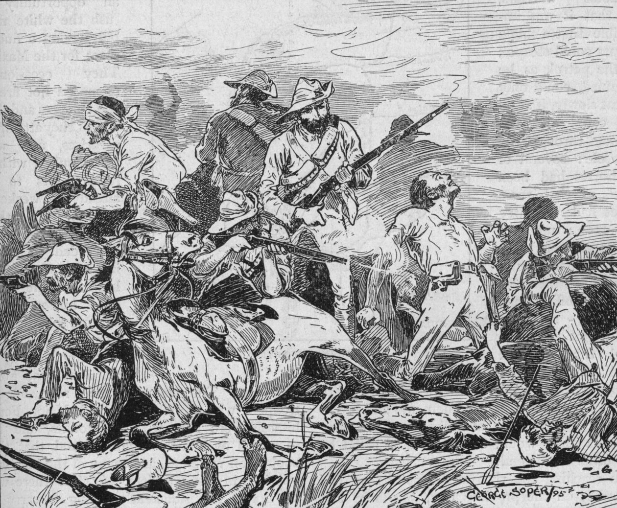Ils ont combattu courageusement - George Soper