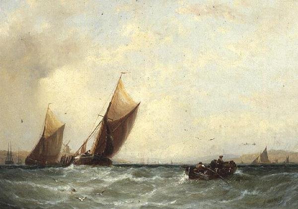 Bateaux de pêche au large d
