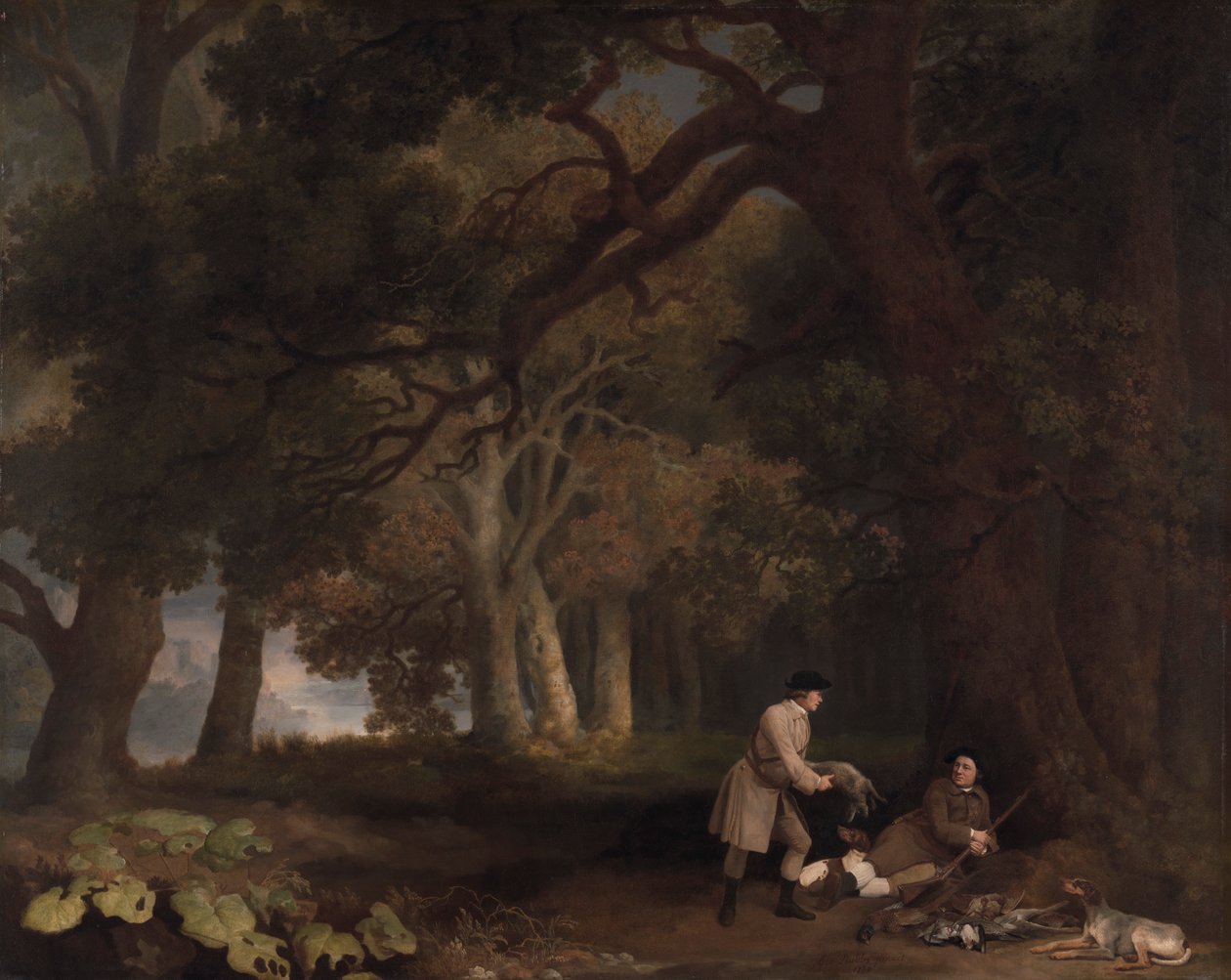 Repos après la Chasse - George Stubbs