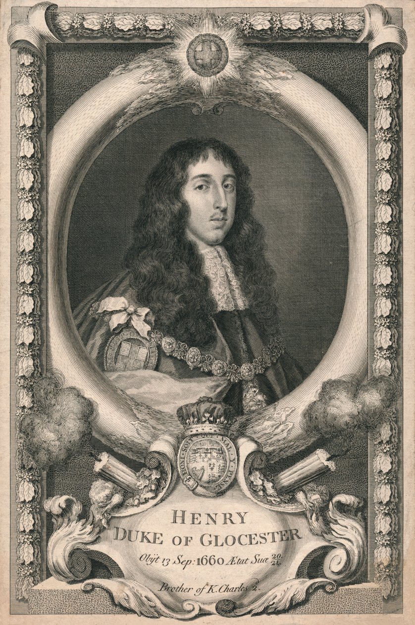 Henri, duc de Gloucester - George Vertue