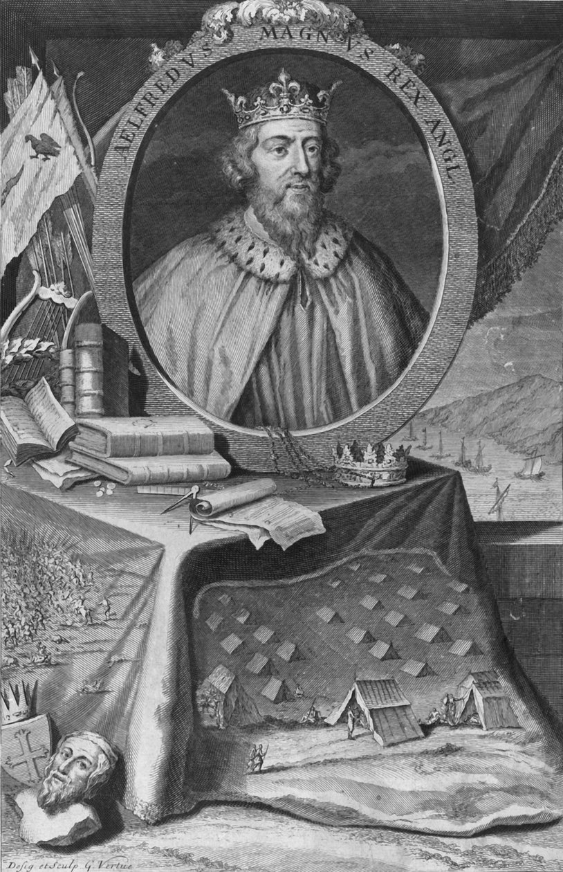 Roi Alfred - George Vertue