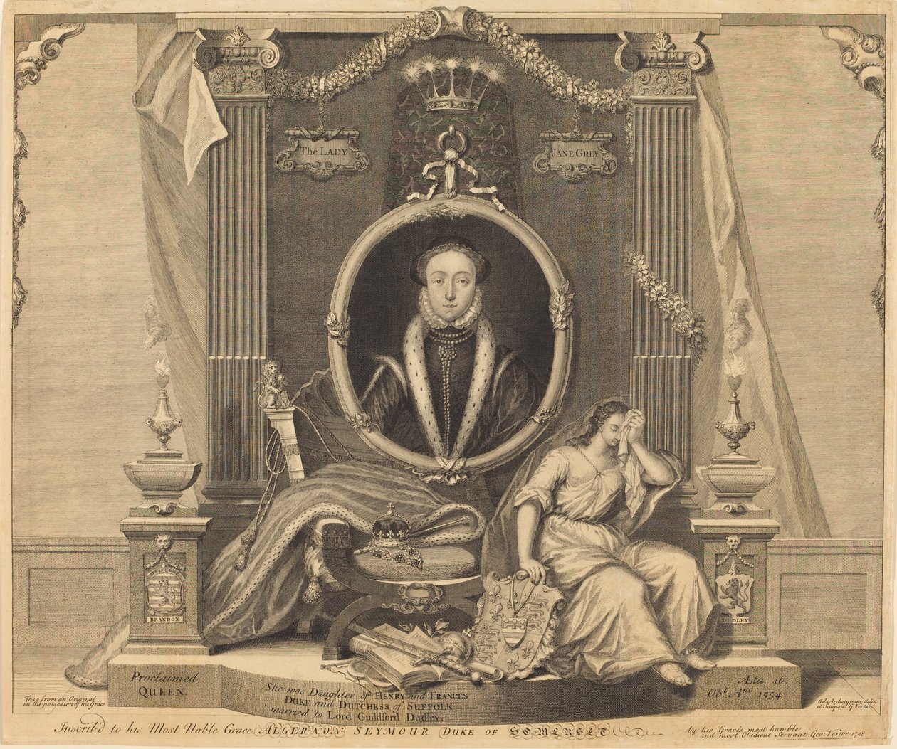 Lady Jane Grey - George Vertue
