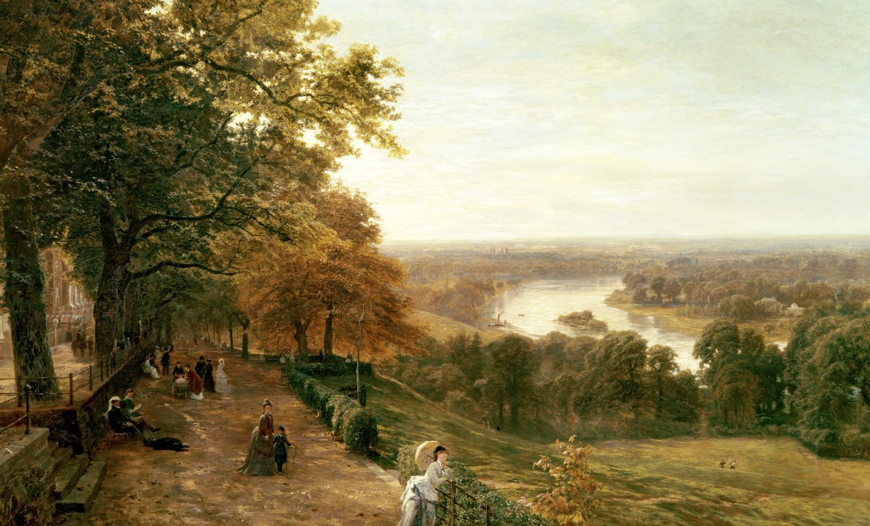 Richmond Hill, Londres, 1875 - George Vicat Cole