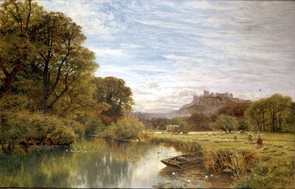 Vue du château de Windsor - George Vicat Cole