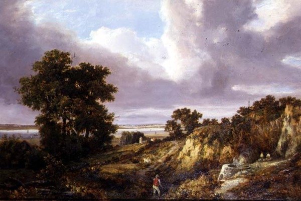 Four à chaux près de Gravesend - George Vincent