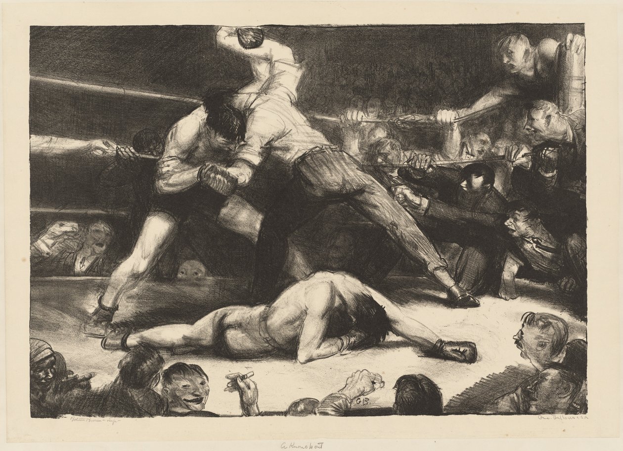 Un K.O. - George Wesley Bellows