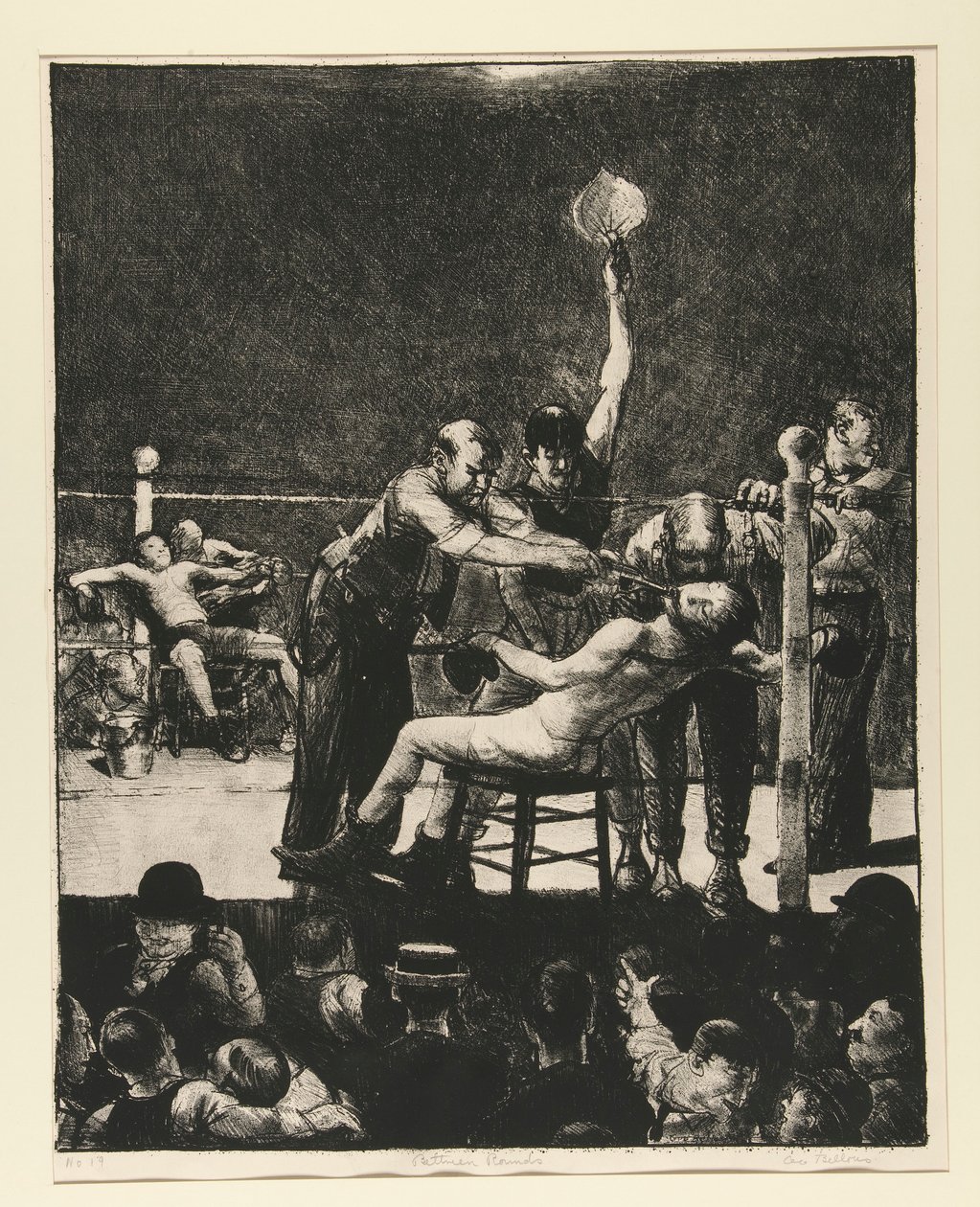 Entre les rounds n°1 - George Wesley Bellows