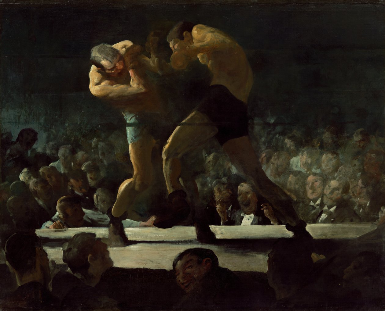 Soirée de club - George Wesley Bellows
