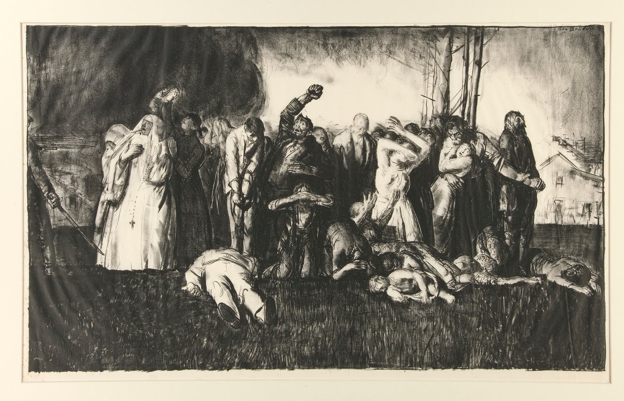 Massacre: Série de guerre - George Wesley Bellows