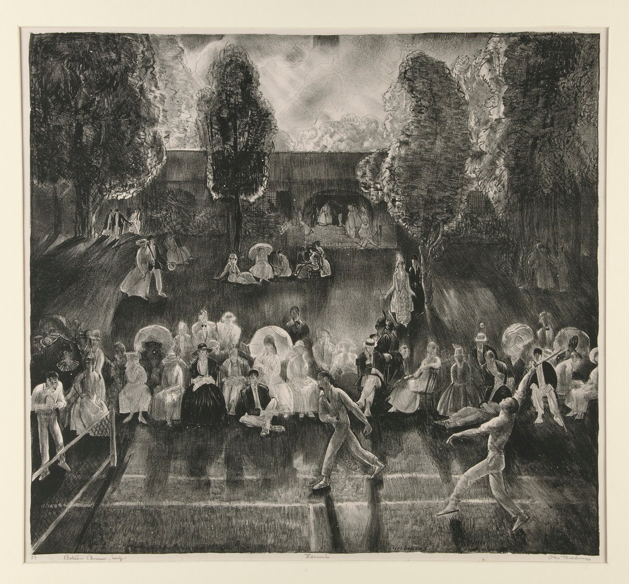 Tennis - George Wesley Bellows