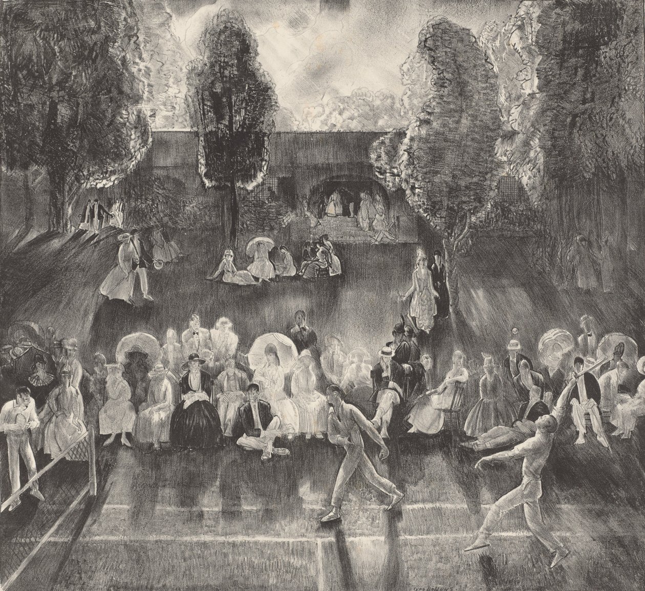 Tennis - George Wesley Bellows