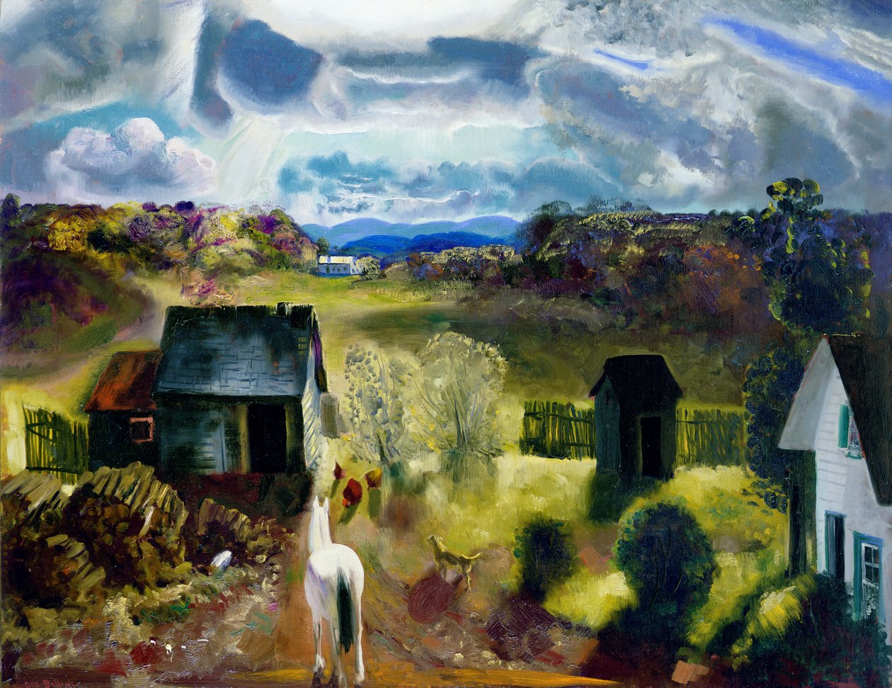 Le Cheval Blanc - George Wesley Bellows