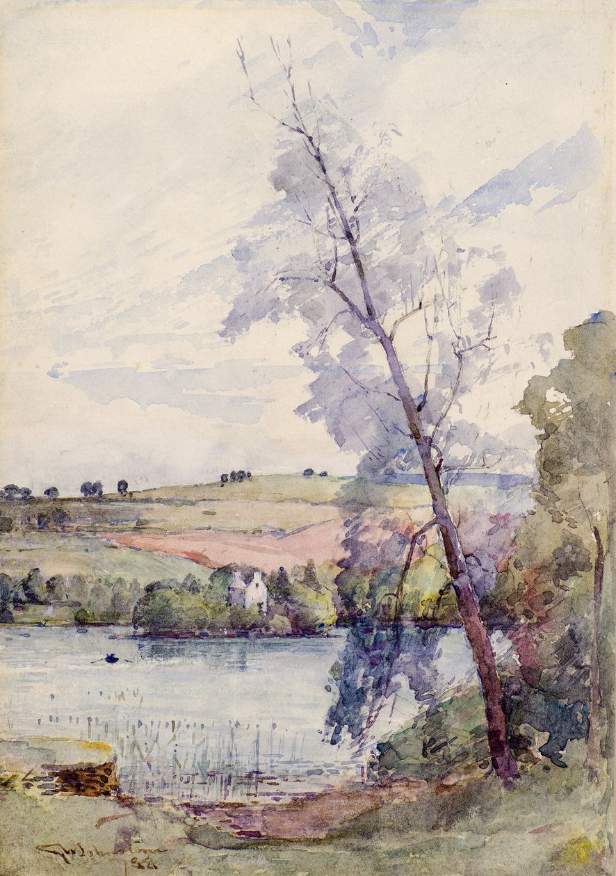 Scène de loch - George Whitton Johnstone