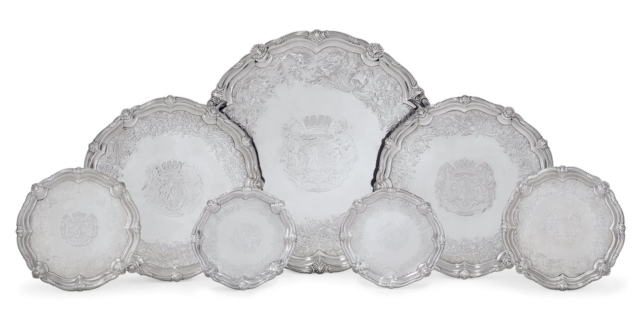 Plateaux, Le Service Leinster - George Wickes