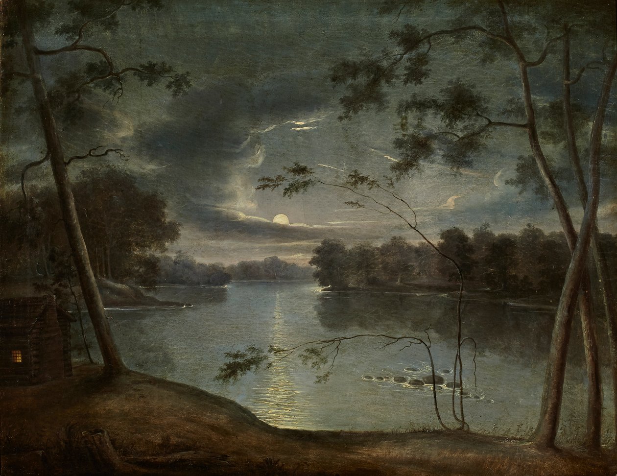 Paysage nocturne - George Winter