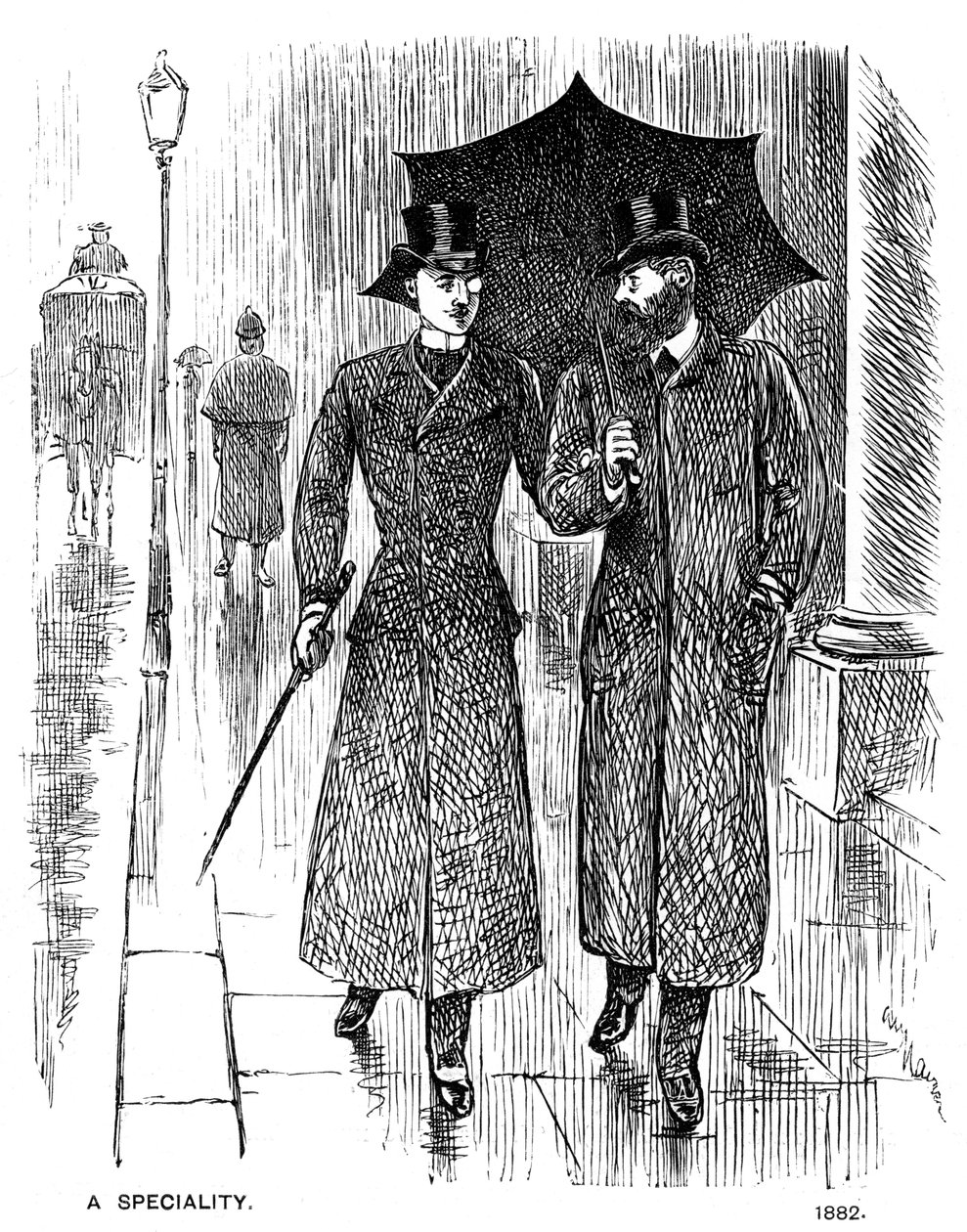 Une spécialité, 1882 - George du Maurier