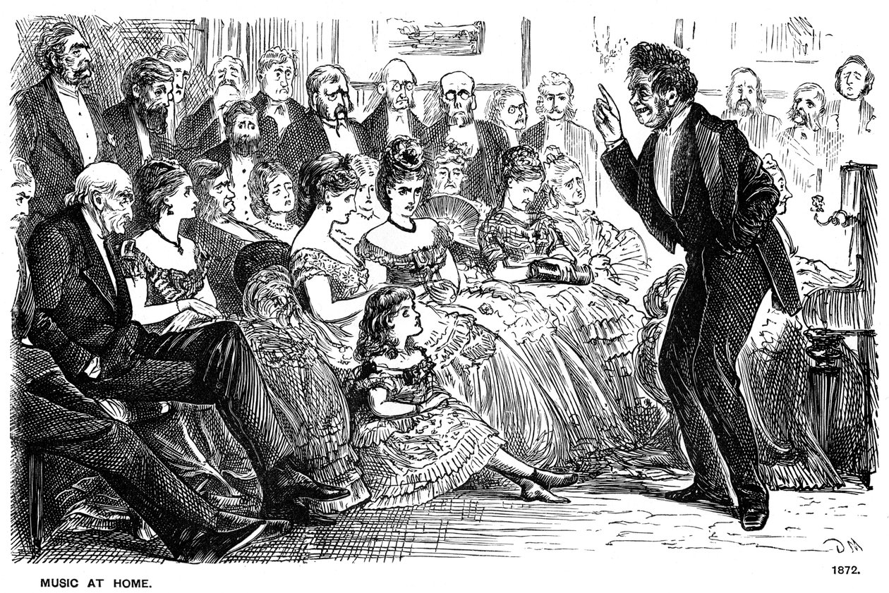 Musique à la maison - George du Maurier