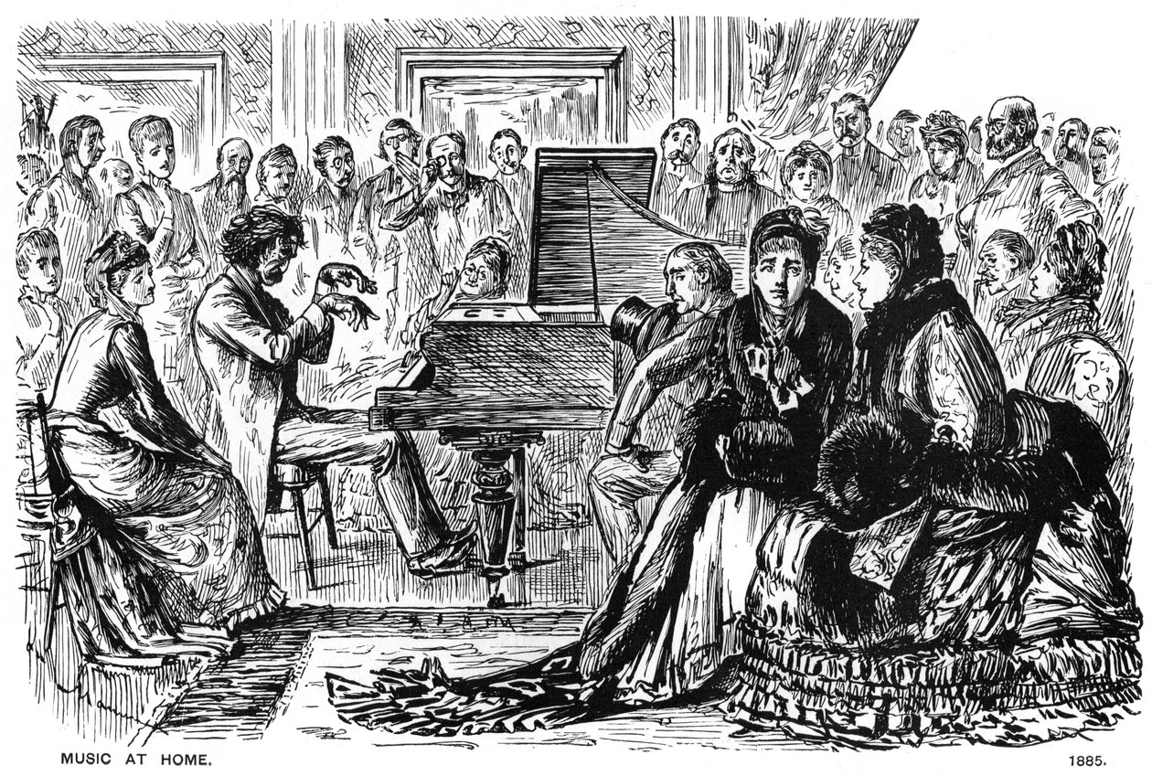 Musique à la maison - George du Maurier