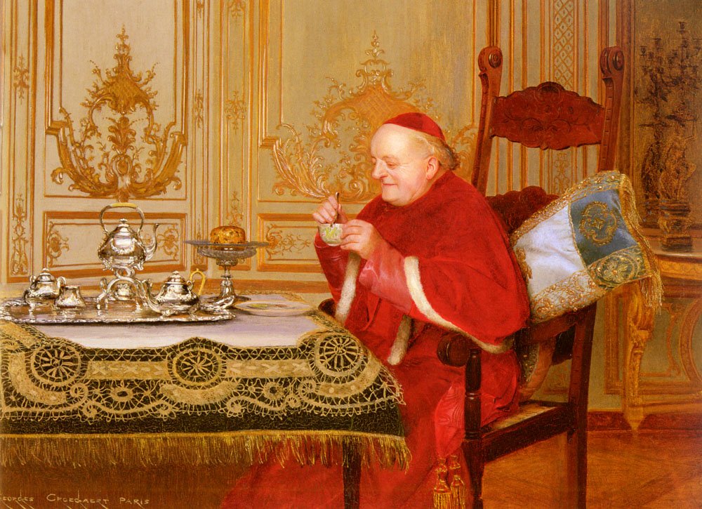 Heure du thé - Georges Croegaert