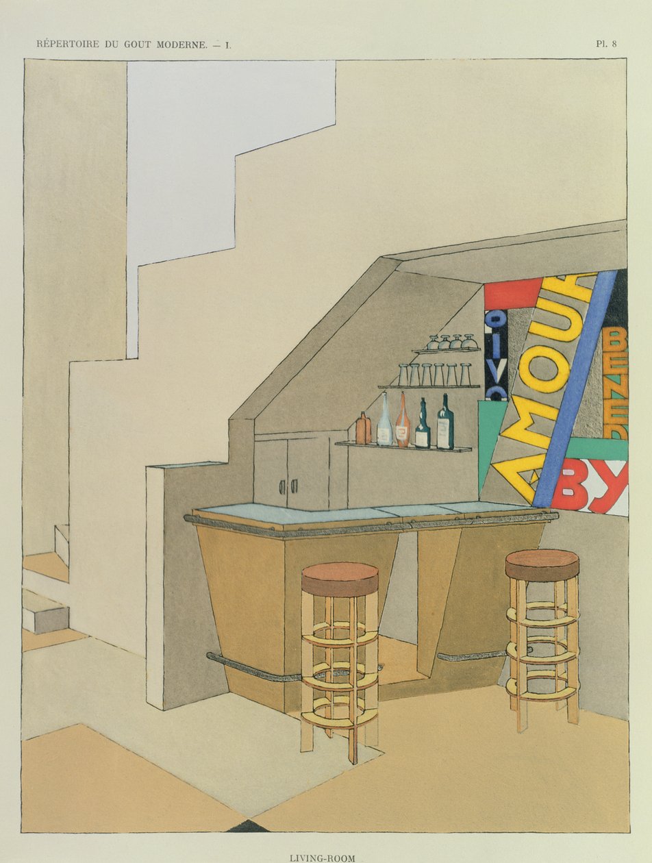 Conception pour un petit bar, tirée d