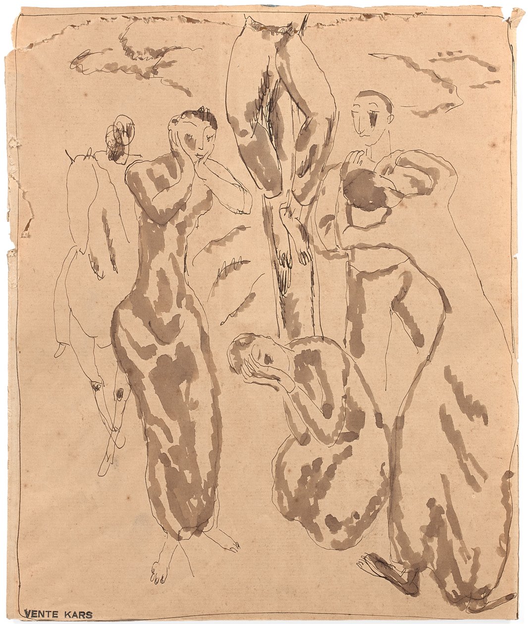 Déploration du Christ, Déploration au pied de la Croix - Georges Karpeles