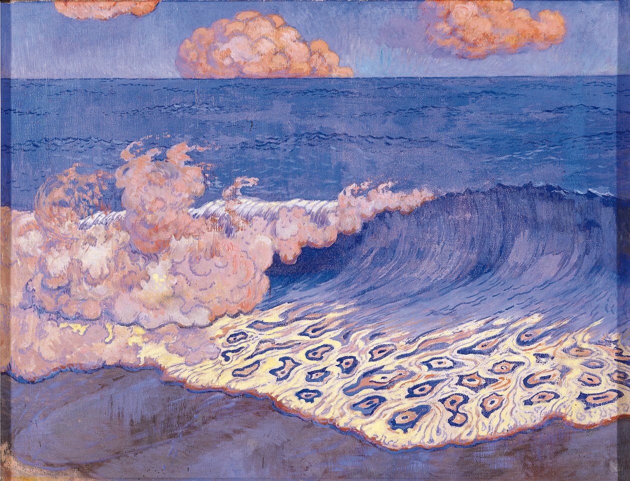 Paysage marin bleu, effet de vague, c.1893 - Georges Lacombe