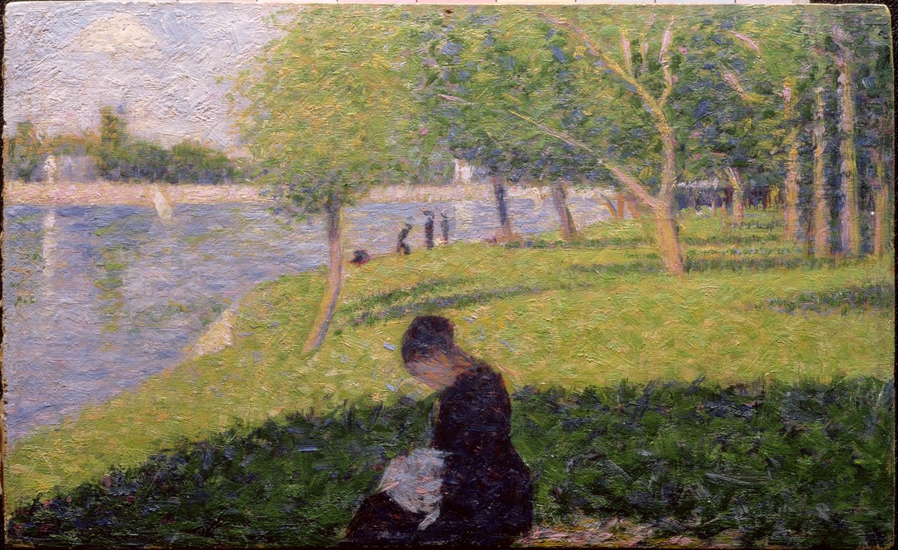 La couturière, ou dimanche à la Grande Jatte, étude pour 
