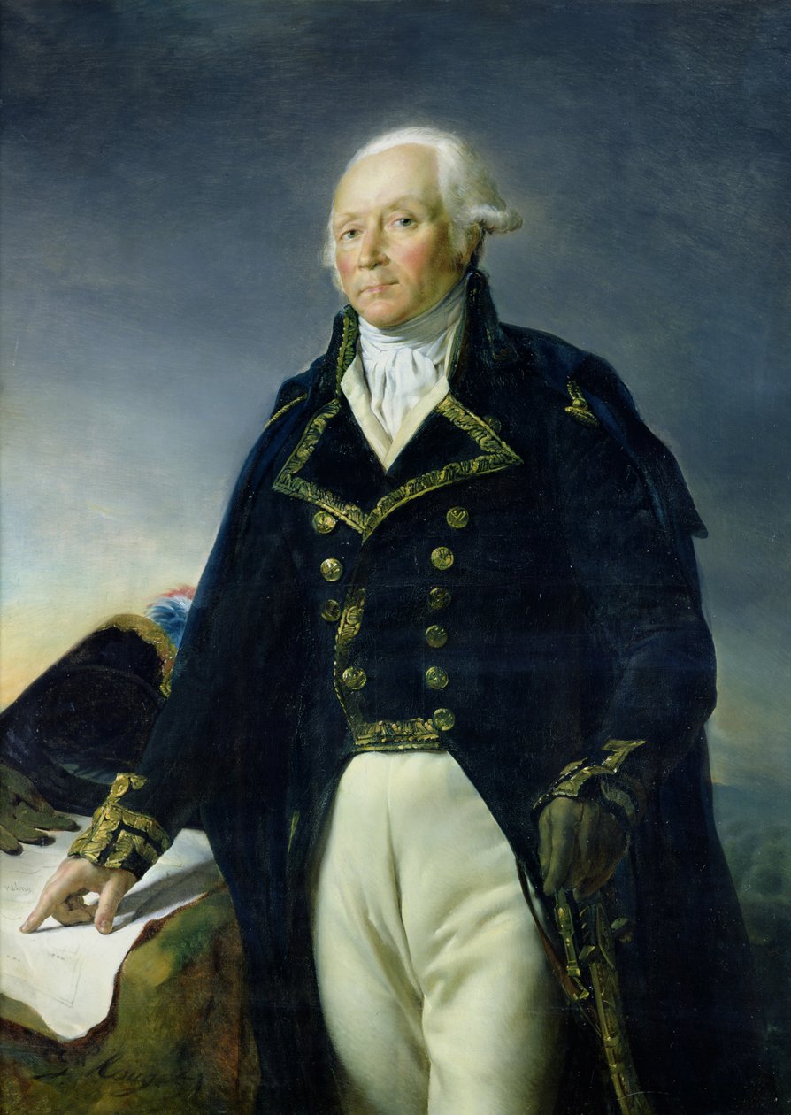 Portrait de François-Christophe Kellermann (1735-1820) - Georges Rouget