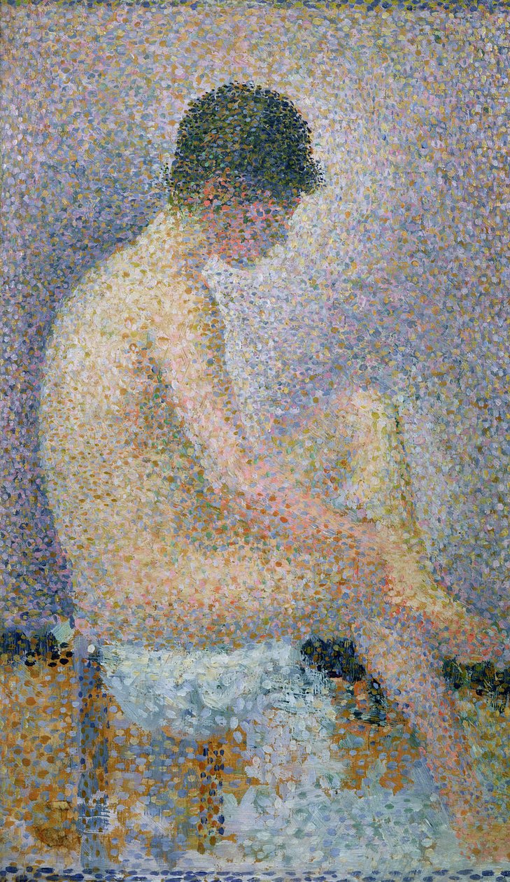 Modèle de profil, 1886 - Georges Seurat