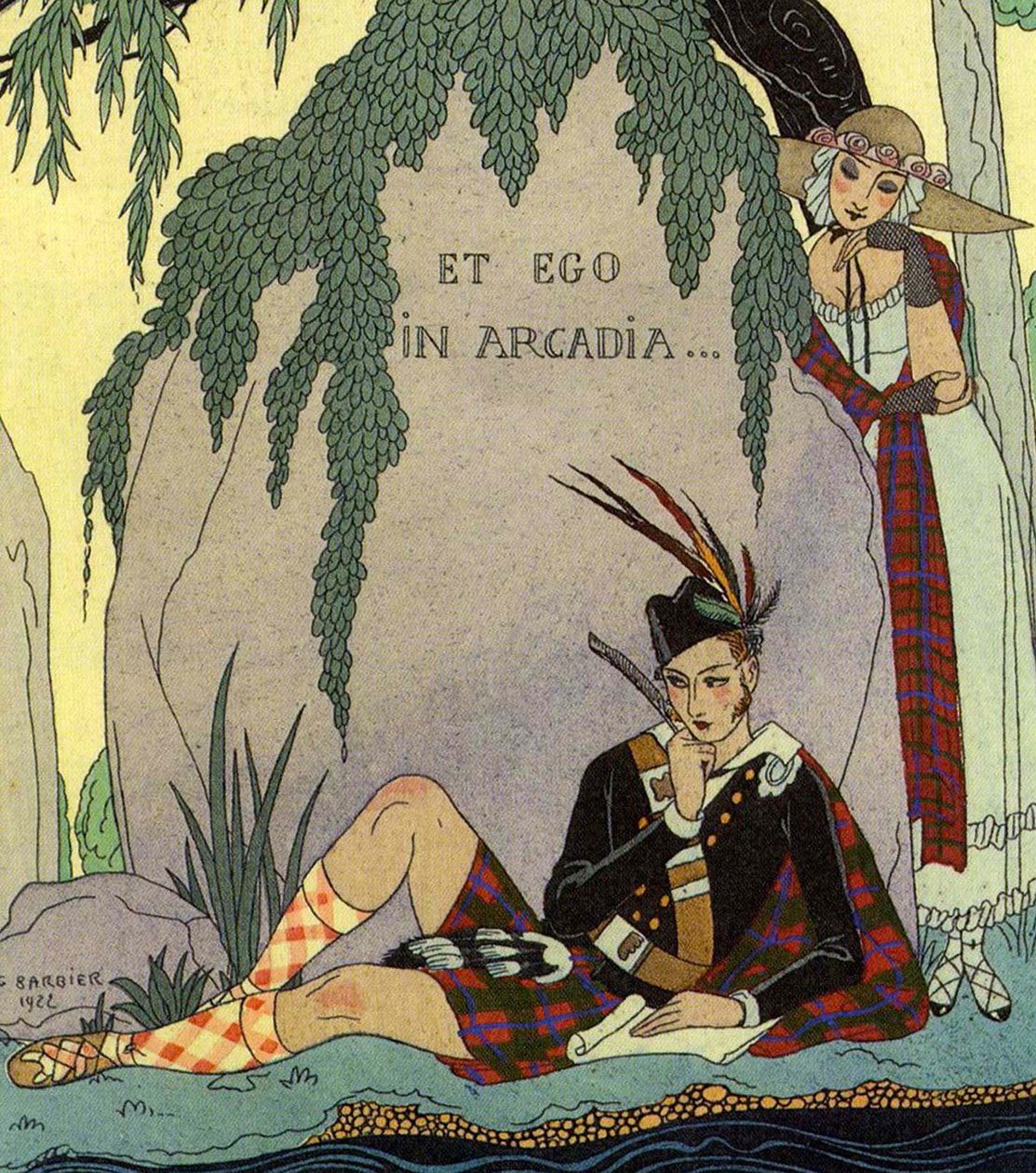 Amant poète - Georges (after) Barbier
