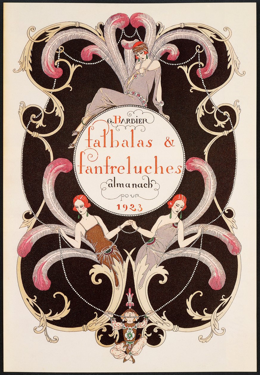 Falbalas et Franfreluches, almanach de mode - Georges Barbier