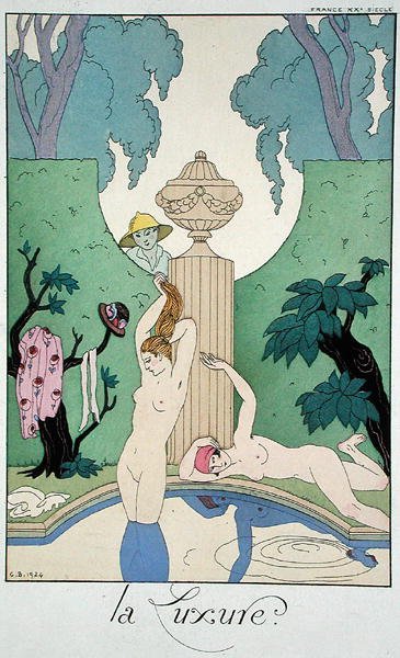 Luxure - Georges Barbier