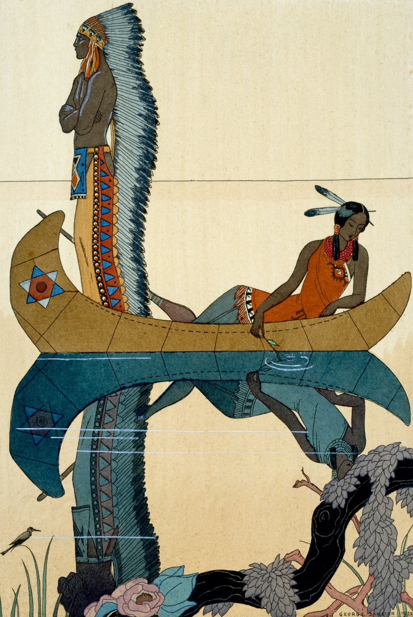 Sur le Missouri - Georges Barbier